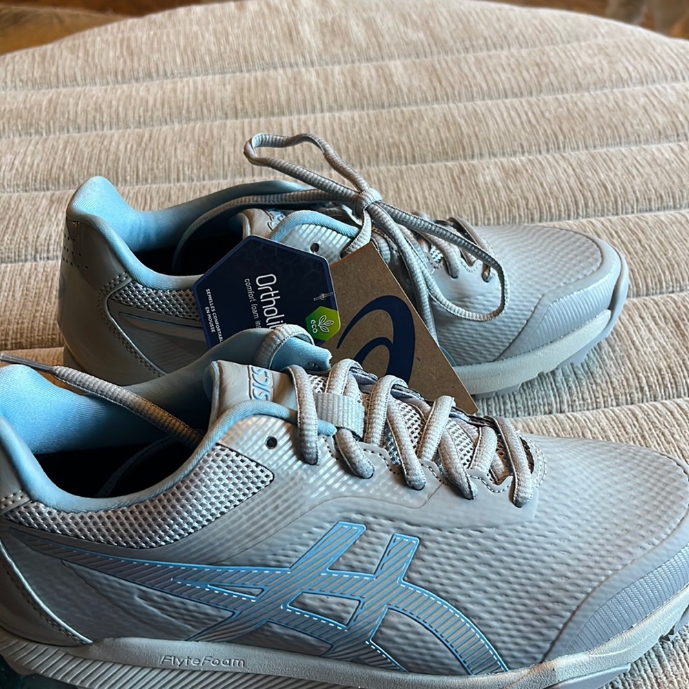 Blue and Grey Golf shoes